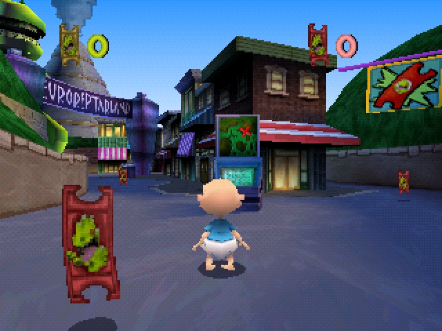 Rugrats in Paris - The Movie - PlayStation game screenshot (2000) by THQ